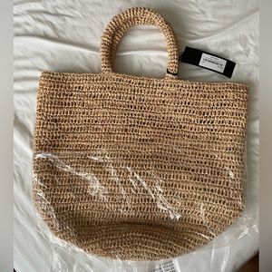 Jenni Kayne Woven Raffia Tote bag